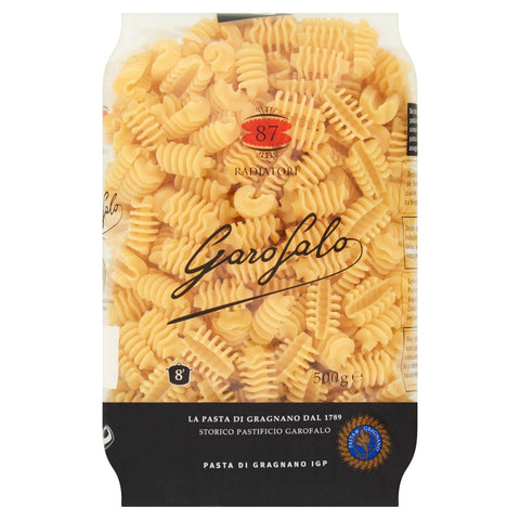 Garofalo Radiatori Ribbed Kuzre Pasta Mould, Pack of 4 (4 x 500 g)