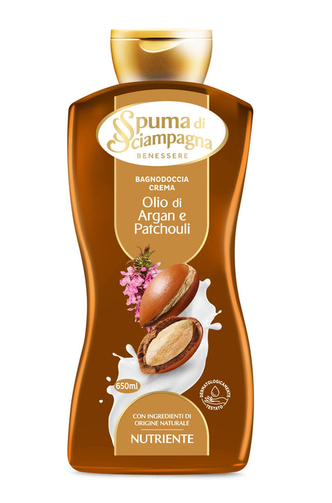 Spuma di Sciampagna Shower Gel Argan Oil and Patchouli 650 ml