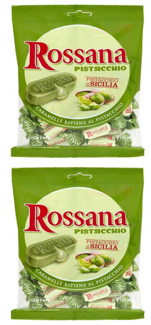 Rossana Candies Filled with Pistachio 135g (Pack of 2)