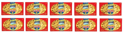 10x Pasta Divella 100% Italian N° 46 Calamari 500 g