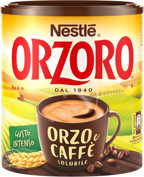 6x Orzoro Orzo e Caffe' solubile barley and soluble coffee Nestlè instant barley coffee 120 g