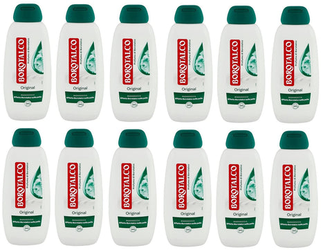 12x Borotalco Profumo di Borotalco Original Bagnodoccia Shower Gel Foam Bath 450 ml