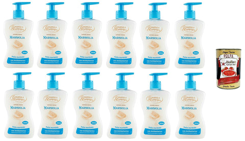 Spuma di sciampagna Sapone Crema Marsiglia Marseille Cream Soap 12 x 300 ml + Italian Gourmet Polpa 400 g