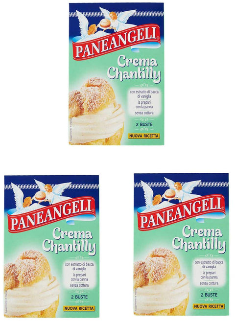 3x Paneangeli Crema Chantilly Creme Chantilly Cream Mix Cake 2x 40