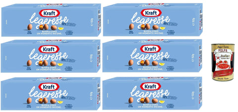 Kraft Leggeresse Tubo Mayonnaise Low Fat Mayo Spice Sauce Salad Sauce 6 x 150 ml + Italian Gourmet Polpa 400 g