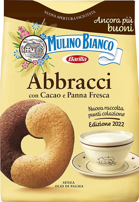 Mulino Bianco Abbracci Biscuits, 700 g, Pack of 6