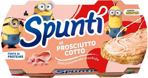 Simmenthal Spuntì al Prosciutto Cotto Spreadable Product with Cooked Ham Snack (2 x 84 g)