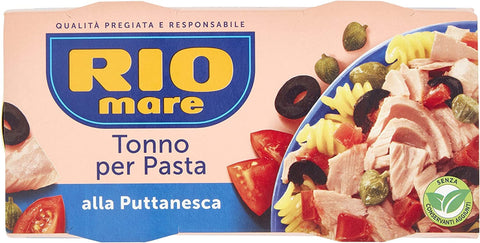 2 x 160 g Rio Mare Tuna in Olive Oil with Vegetables Per Pasta Puttanesca