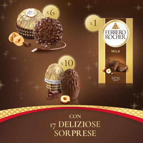 Ferrero Rocher Calza Stocking – 17 Ferrero Specialties | Befana Gift Idea 255 g