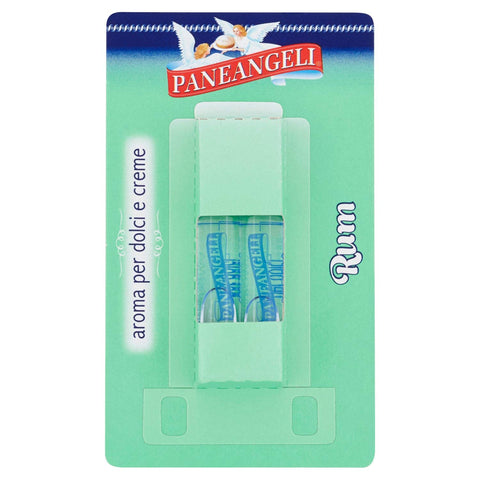 Paneangeli - Rum, Flavour for Sweets and Creme, Pack of 2 x 2 ml, Total: 3 ml