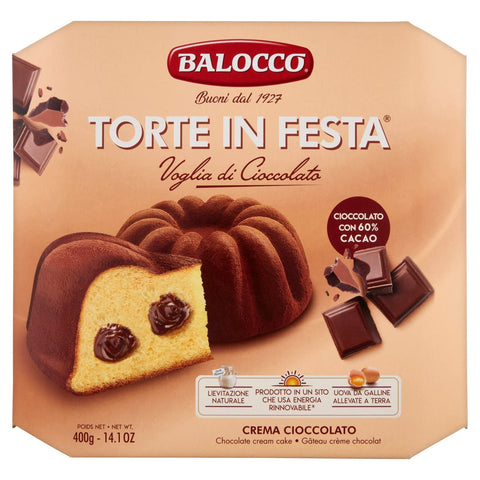 Balocco - Party Cakes with Chocolate Cream, 400 g