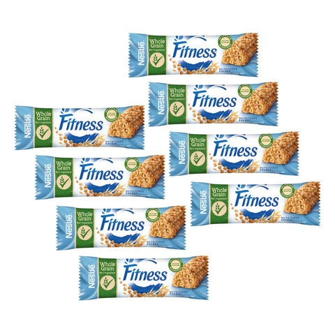 NESTLÉ | Fitness Original Cereals | Whole Wheat Breakfast Cereal Bar – 8 Pieces (188 g)