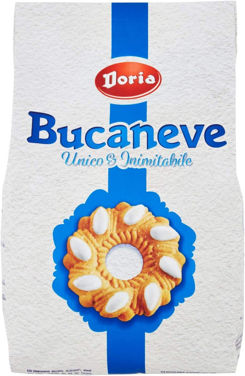 Doria Bucaneve Biscuits with Sugar 400 g Cookies Biscuits Snack