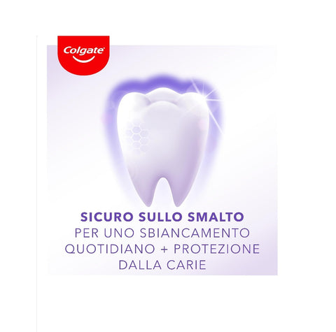 4x Colgate Max White Purple Reveal Mint Flavored Whitening Toothpaste 75ml