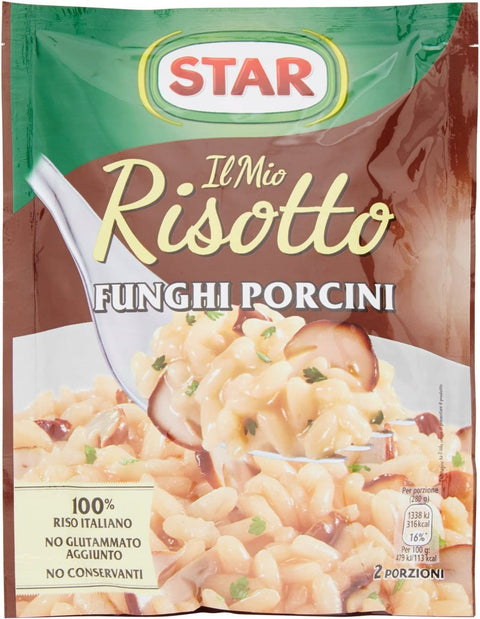 6x Star il mio Risotto funghi rice porcini mushrooms 175g Italian ready meals