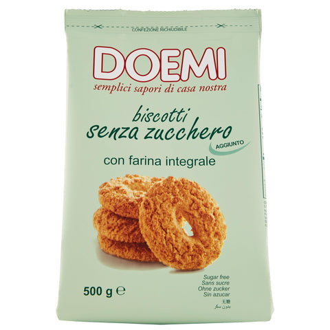 Doemi - Biscotti Integrali, Con Farina Integrale, 500 g