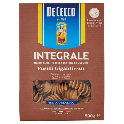 De Cecco Fusilli Gigante No. 234 500 g