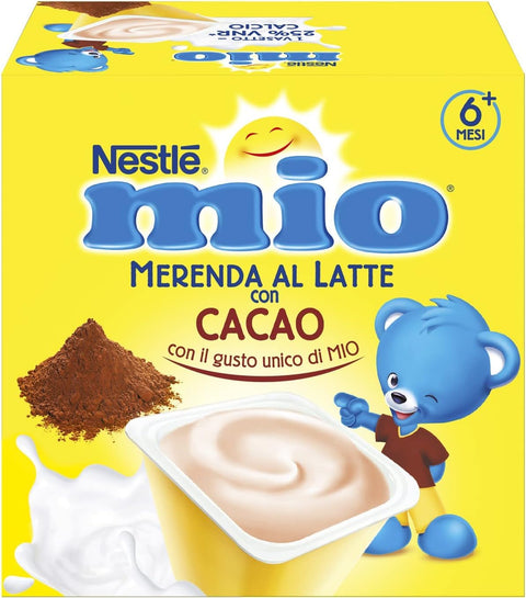 6 x Nestlé Mio Snack with Cocoa Milk for 6 Months, 4 x 100 g, + Italian Gourmet Polpa 400 g