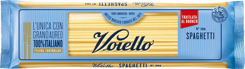 Voiello Pasta Spaghetti Pack of 24 500 g Premium Quality from Italy Rich in Protein