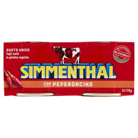 SIMMENTHAL CON PEPERONCINO DI CALABRIA SIZE 135X2 (1000010485)