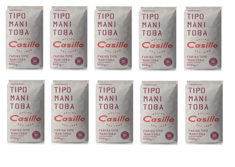 Manitoba Flour Selezione Casillo 1 kg Pack of 10