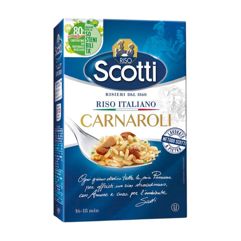 Riso Scotti Carnaroli Risotto Rice (1 x 1 kg) - Perfect Al Dente, 100% Italian Rice