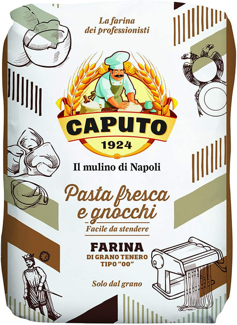 3x Farina Molino Caputo Pasta Fresca e Gnocchi Napoli Flour "00" 1 kg