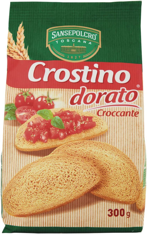 6 x Buitoni Crostino Dorato Croccante Crispy Golden Crouton Snacks 300 g