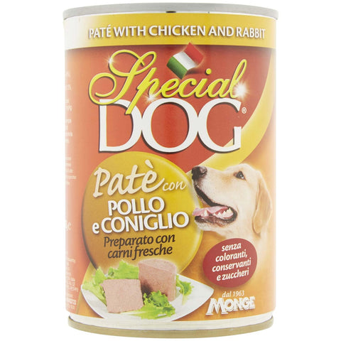 Monge Special Dog Pate con Pollo e Coniglio, 1 unita