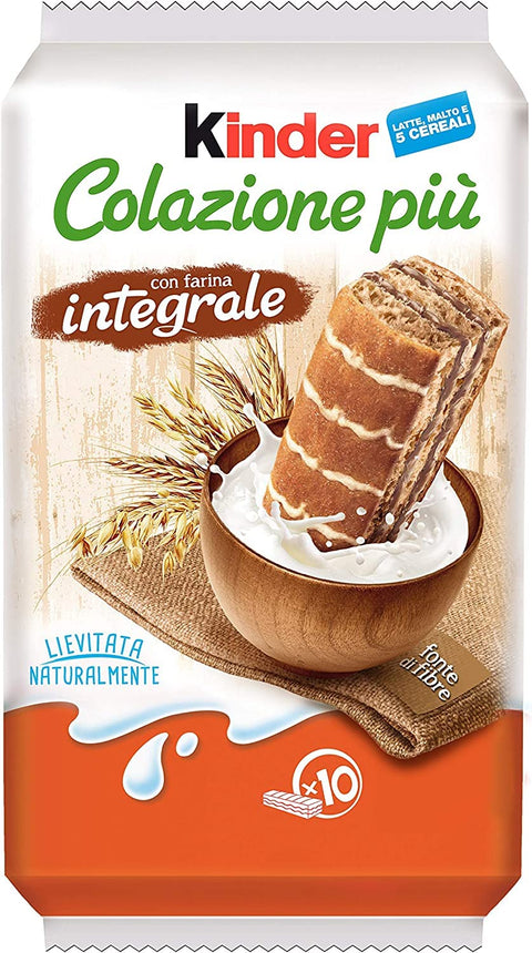 6x Children's Colazione Più Merendine, with Farina Integrale, 290 g