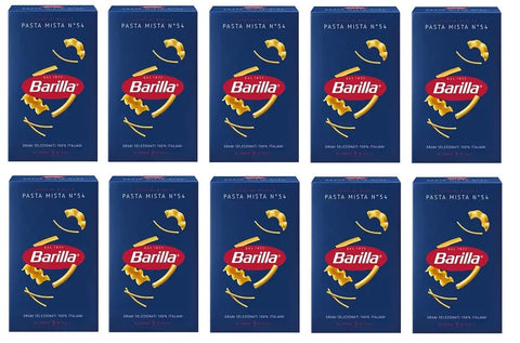 Pasta Barilla Pasta Mista No. 54 Italian Noodles 500 g Pack of 10