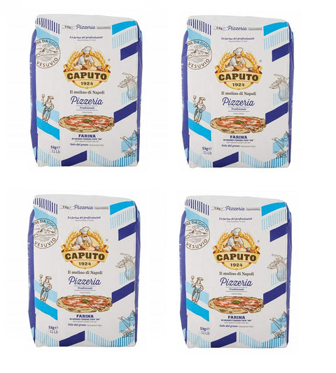4 x soft wheat flour type "OO" flour Caputo Pizzeria 5 kg
