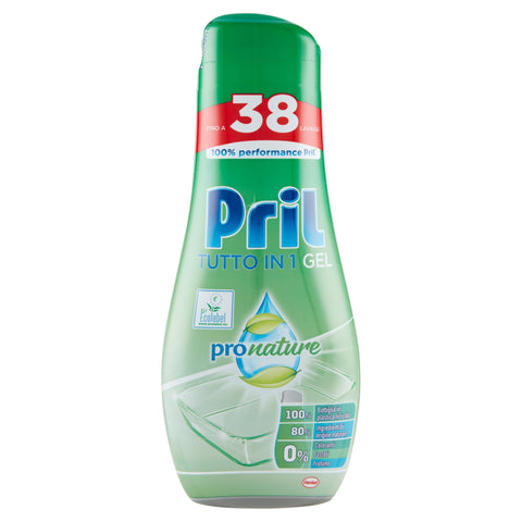 Pril Gel Green All-in-1 Dishwasher Detergent 35+3 Washes