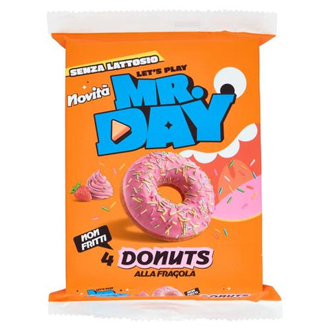 6x Mr.Day Donuts Alla Fragola Mr. Day Strawberry Donuts 200g