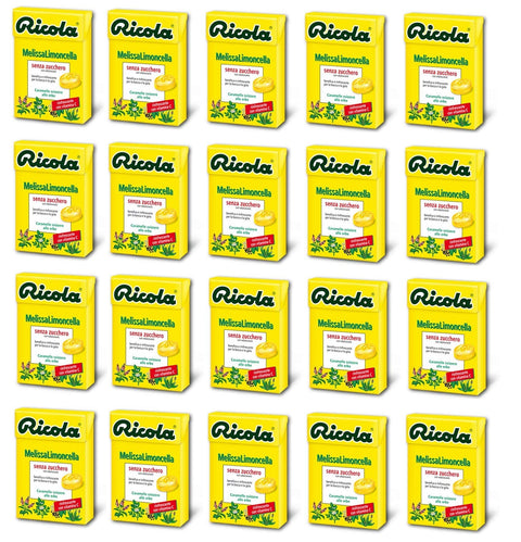 Ricola Lemon Mint Suikervrij 20 x 50 g