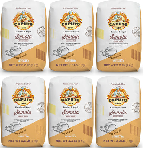 MOLINO CAPUTO Ancient semolina capola mill in hard grain Pack of 6 units