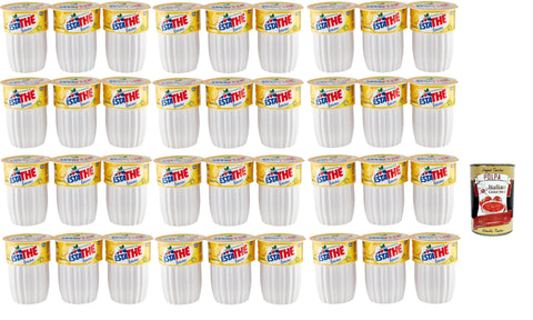 ESTATHE Iced Tea Lemon, The' Limone Disposable PET Bottle, 36 x 20 cl Tea The Soft Drink, Lemon Iced Tea + Italian Gourmet Polpa 400 g