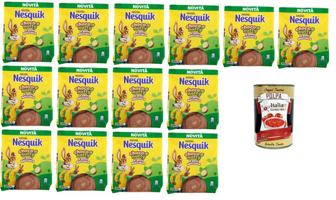 Nesquik Choconutty with Hazelnut Flavour 14 x 300 g + Italian Gourmet Polpa 400 g
