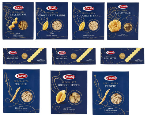 Barilla Specialità Italian Pasta Test Pack of 10 x 500 g