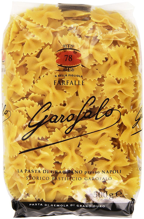 10 x Pasta Garofalo 100% Italian Farfalle n 78 Pasta 500 g pasta di gragnano