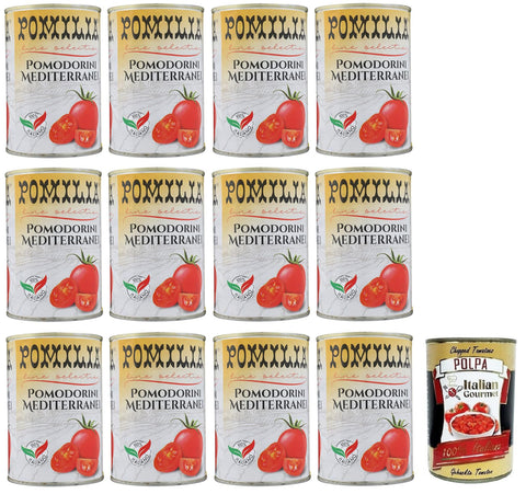 Pomilia Cherry Tomatoes - 12 x 400g [4800g]