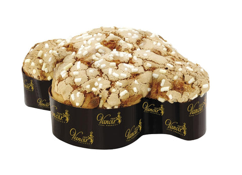 Vanoir Pasqua Collection Gift box, Italian Easter specialties with chocolate eggs and colomba cake, white chocolate with pistachios, dark chocolate with almonds, colomba cake with chocolate pieces