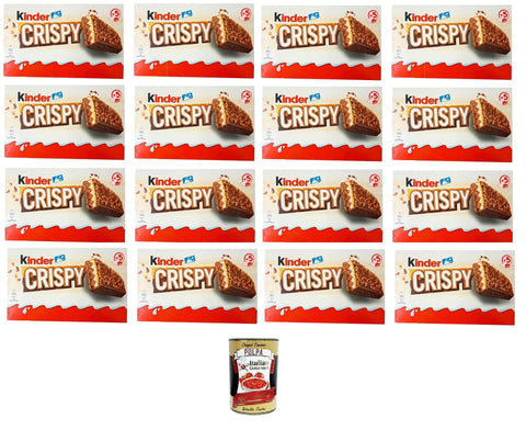 Children's Crispy Bar T5 Crispy Chocolate 16 x 170 g (80 x 34 g) + Italian Gourmet Polpa 400 g