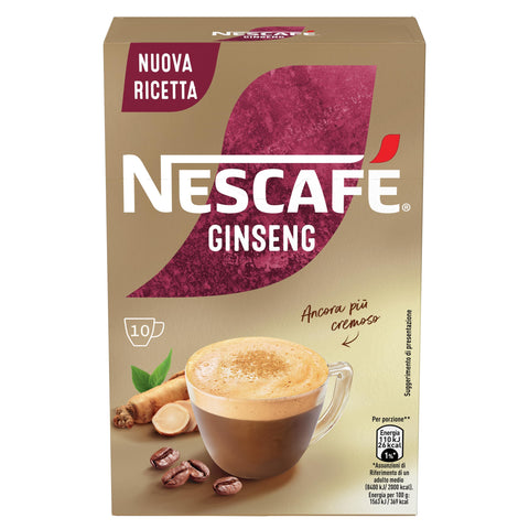 NESCAFÉ Gold Ginseng Soluble Coffee with Ginseng 10 Sachets 70g