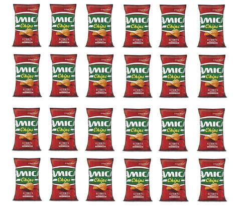 24x Amica Chips Ketchips Ketchup Patatine Potato Chips Salted 50g Potato