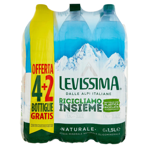 Water Levissima lt. 1.5 x 6 bottles