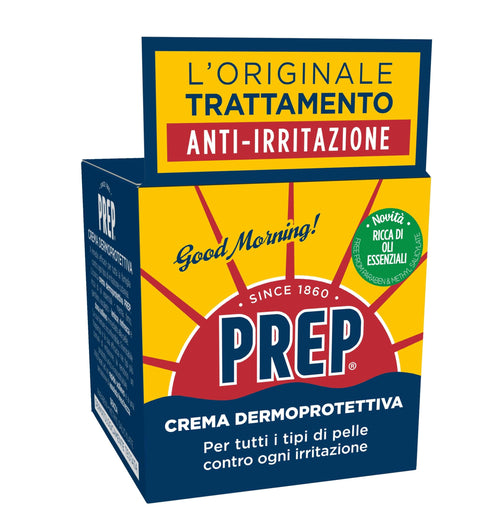 Prep, Dermoprotective Cream, Soothing Cream for All Skin Types, Body Cream Moisturizing Dry and Irritated Skin, Body Cream for Men, Women and Children, Size 12 x 75 ml Jars