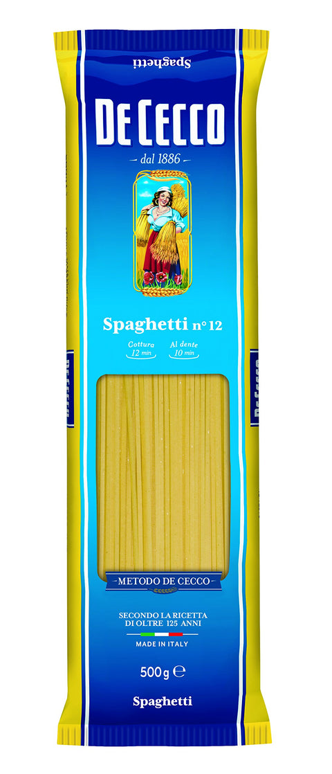 De Cecco Italian Spaghetti Pack of 4 (4 x 500 g)