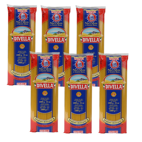 6 x Divella N8 Spaghetti 1000 g