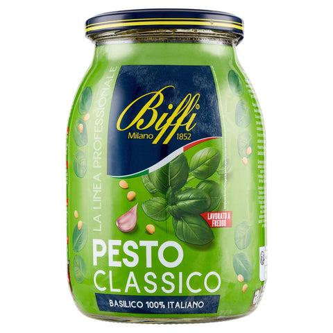 Biffi 100% Italian Classic Genoese Pesto 980 g + Italian Gourmet Polpa 400 g